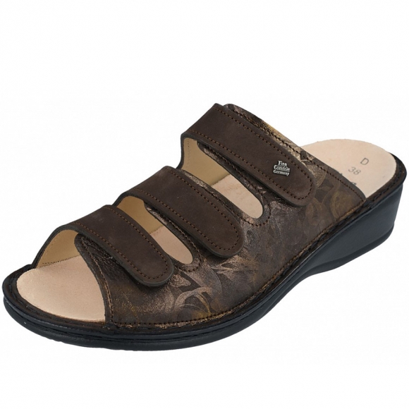 Finn Comfort Pisa Pantolette in marron