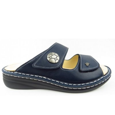 Finn Comfort Moorea Nube atlantik Pantolette in atlantic