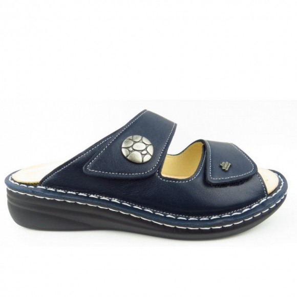 Finn Comfort Moorea Nube atlantik Pantolette in atlantic
