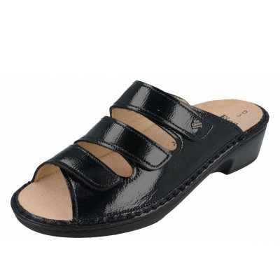 Finn Comfort Pantoletten in Nero Moved Finn Comfort Pantoletten in Nero Moved