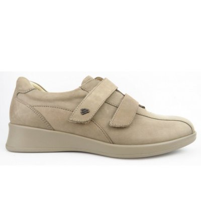 Finn Comfort Nairobi taupe Klettschuh in Taupe Finn Comfort Nairobi taupe Klettschuh in Taupe