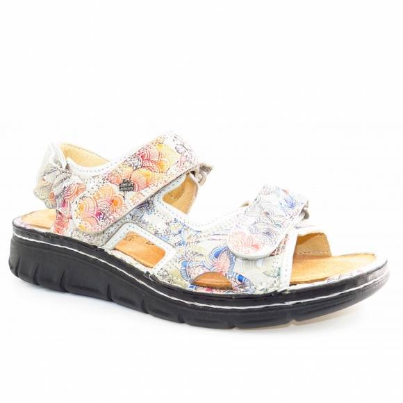 Finn Comfort Wanaka-S Irpino multi Sandale in Multi/Bianco