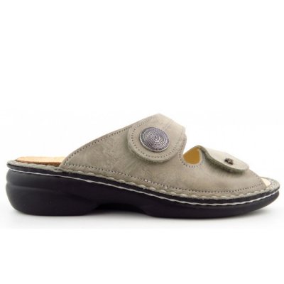 Finn Comfort Sansibar Twiga taupe Pantolette in taupe Finn Comfort Sansibar Twiga taupe Pantolette in taupe
