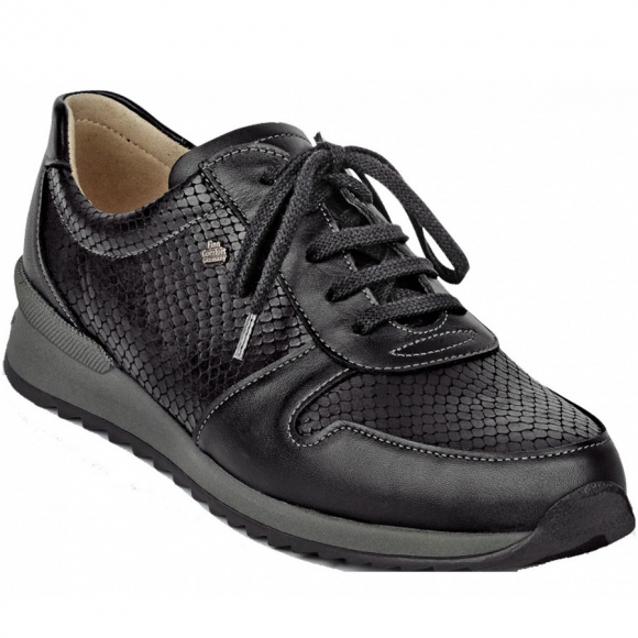Finn Comfort Sneaker in Schwarz