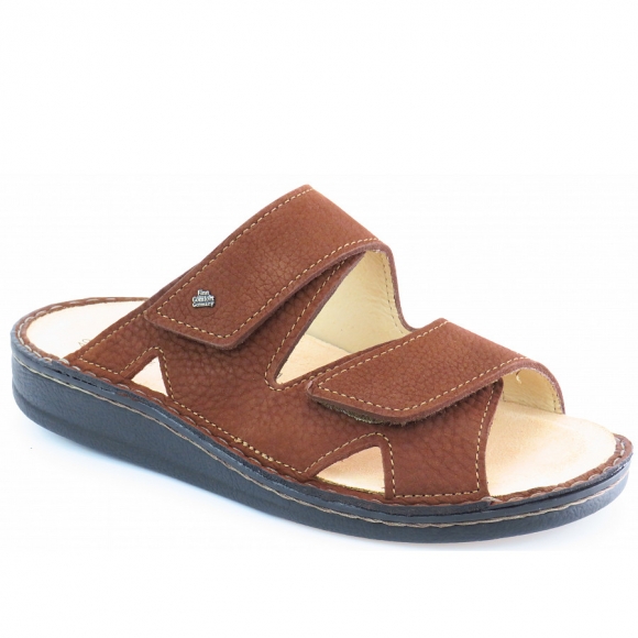 Finn Comfort Danzig-S Tango choco Pantolette in choco