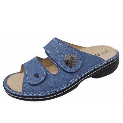 Finn Comfort Sansibar Pantolette in sky