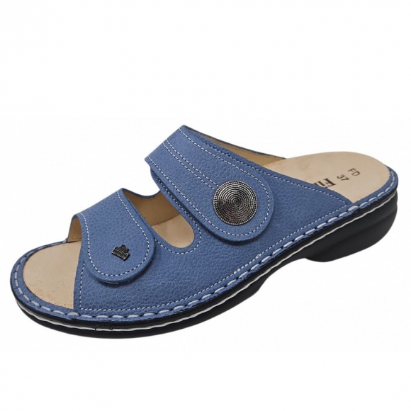 Finn Comfort Sansibar Pantolette in sky