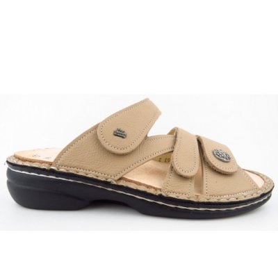 Finn Comfort Ventura S sesame Pantolette in sesame Finn Comfort Ventura S sesame Pantolette in sesame
