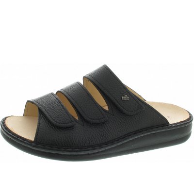 Finn Comfort Korfu Pantolette in Schwarz Finn Comfort Korfu Pantolette in Schwarz