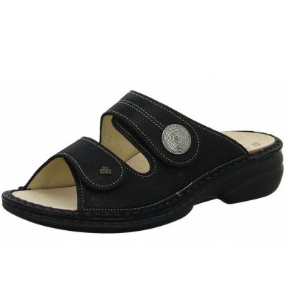 Finn Comfort sansibar Pantolette in schwarz