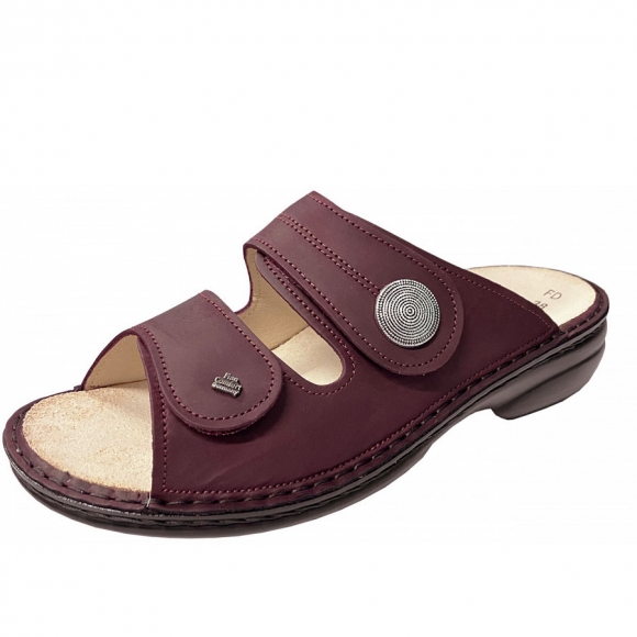 Finn Comfort Pantoletten in bordo