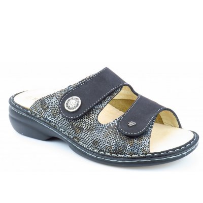Finn Comfort Zeno Pantolette in schwarz