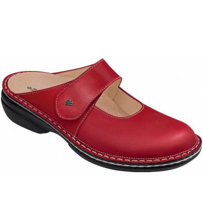 Finn Comfort stanford Clogs in rot