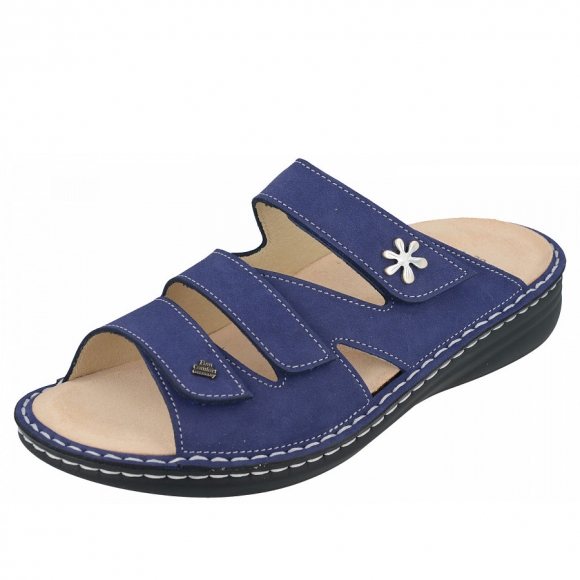 Finn Comfort Grenada Pantoletten in Royal