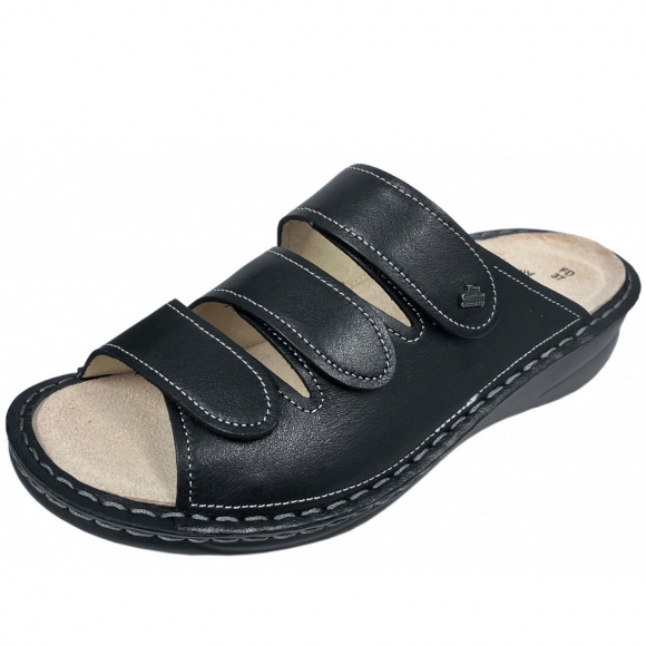 Finn Comfort Pantolette in schwarz