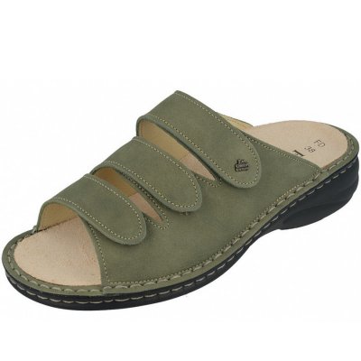 Finn Comfort hellas Pantolette in grün