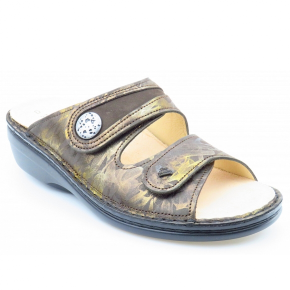 Finn Comfort Mira-S marron Pantolette in marron