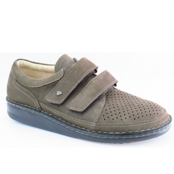 Finn Comfort Tanger kaffee Klettschuh in kaffee