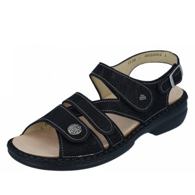 Finn Comfort Sandale in schwarz