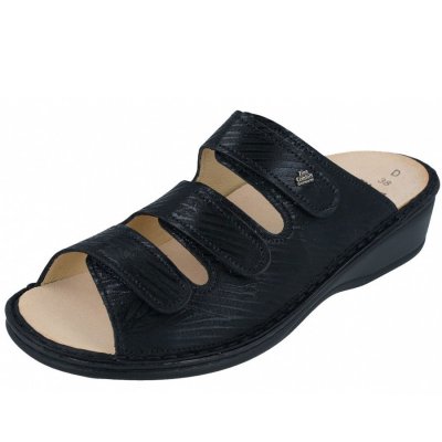 Finn Comfort Pisa Pantolette in nero