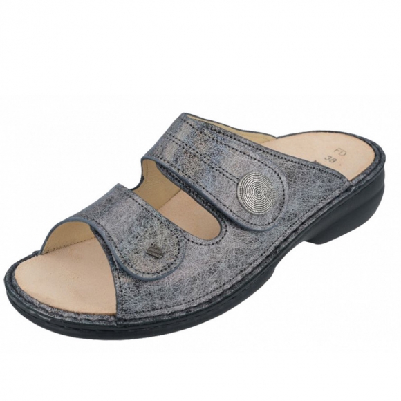 Finn Comfort Pantoletten in Platin