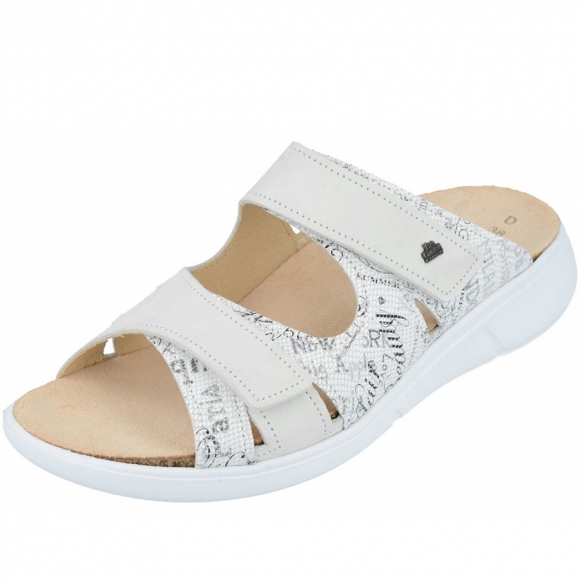 Finn Comfort Pantoletten in bianco