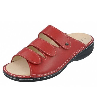 Finn Comfort hellas Pantolette in rot