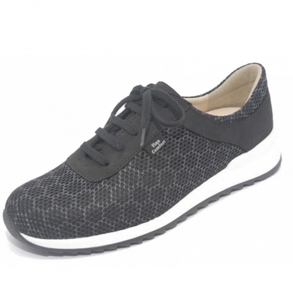 Finn Comfort Komfortschuh in Nero/schwarz