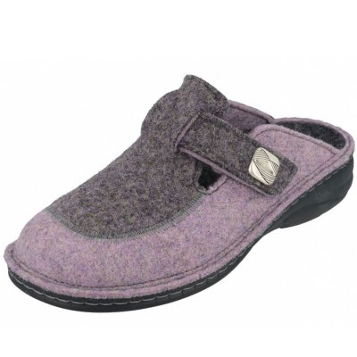 Finn Comfort Clogs in lila Finn Comfort Clogs in lila