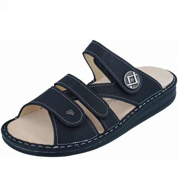 Finn Comfort Agueda Pantoletten in black