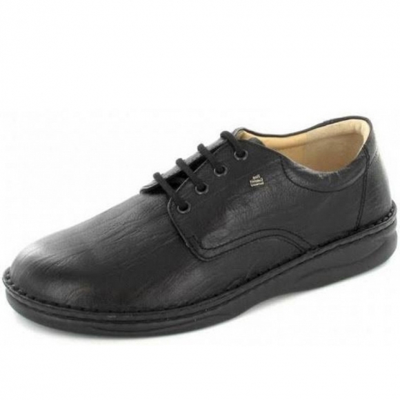 Finn Comfort Metz schwarz Schnürer in schwarz
