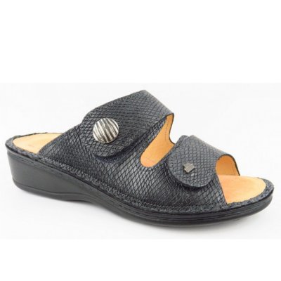 Finn Comfort Panay-S argento (schwarz) Pantolette in Argento Finn Comfort Panay-S argento (schwarz) Pantolette in Argento