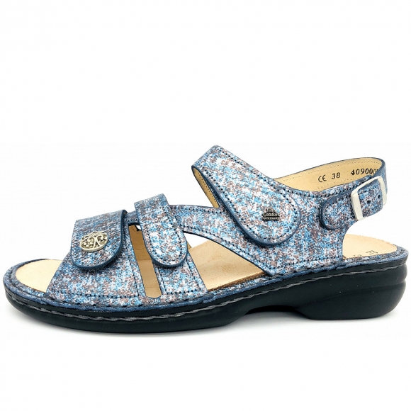 Finn Comfort gomera Sandalette in blau dunkel