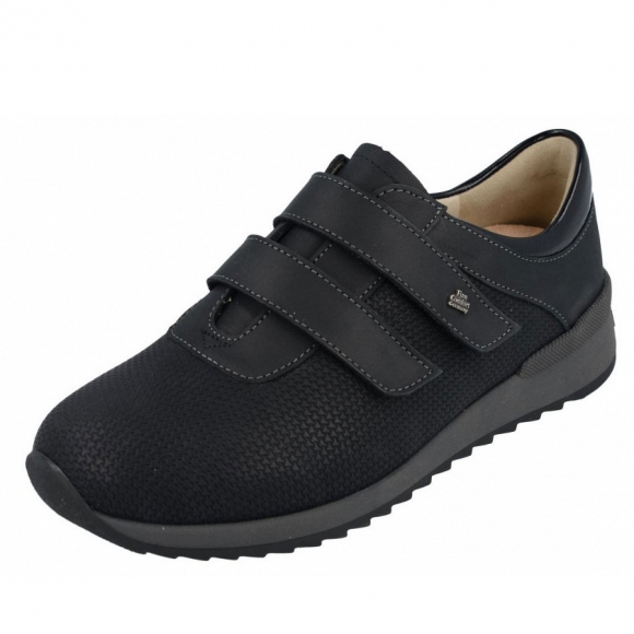 Finn Comfort Kletthalbschuh in black