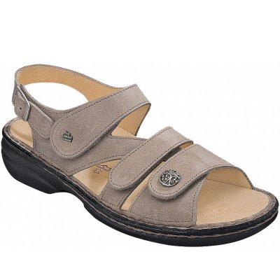 Finn Comfort Sandale in Hellgrau Finn Comfort Sandale in Hellgrau