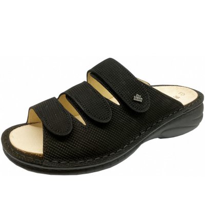 Finn Comfort Pisa Pantoletten in Schwarz