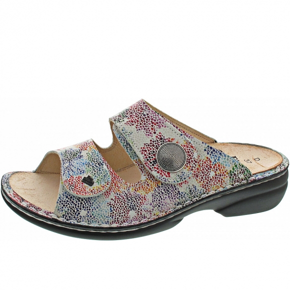 Finn Comfort Sansibar Pantolette in Multi