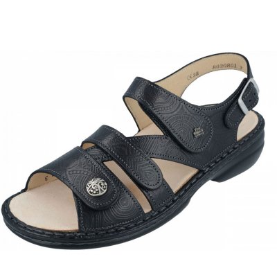 Finn Comfort Gomera Sandale in Schwarz
