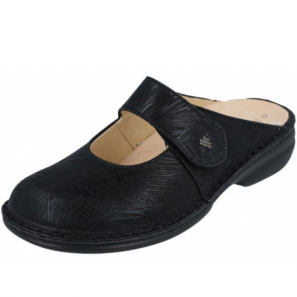 Finn Comfort stanford Clogs in schwarz