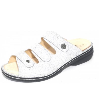 Finn Comfort Menorca-s Mirage grey Pantolette in grey