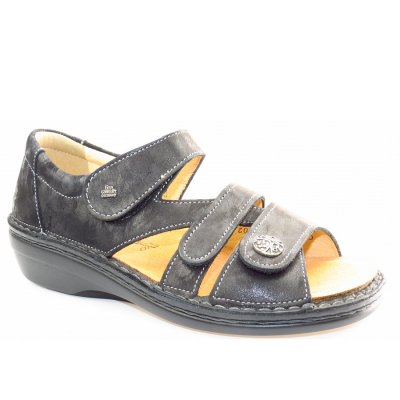 Finn Comfort Sintra-S Chenile schwarz Sandale in Nero Finn Comfort Sintra-S Chenile schwarz Sandale in Nero