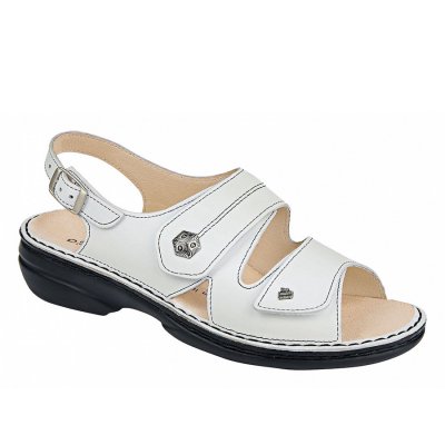 Finn Comfort Sandalette in Weis