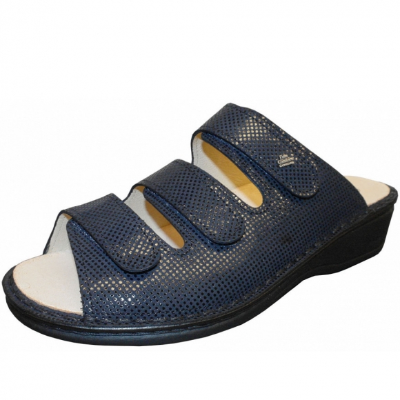Finn Comfort Pantolette in Marino