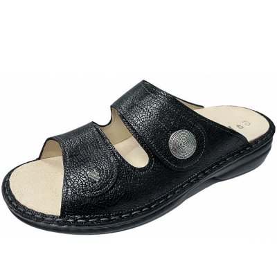 Finn Comfort sansibar Pantolette in schwarz
