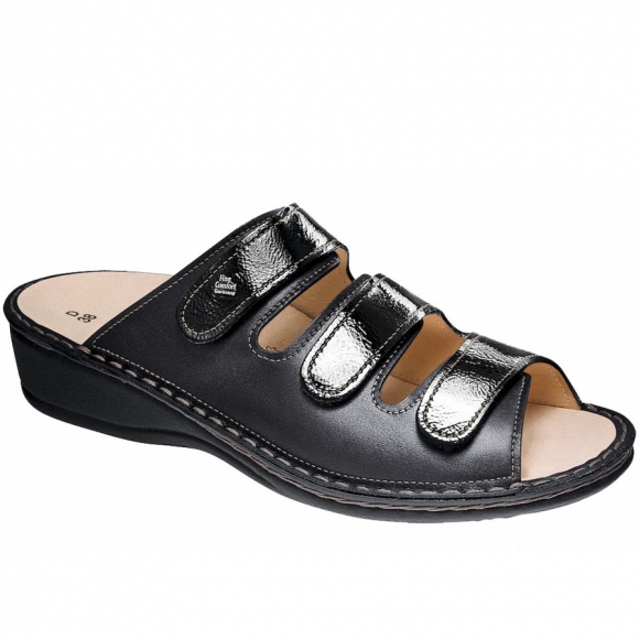 Finn Comfort Pantolette in Schwarz