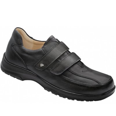 Finn Comfort Kletthalbschuh in schwarz
