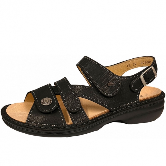Finn Comfort Sandale in black