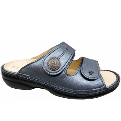 Finn Comfort Pantoletten in Pearl Sky