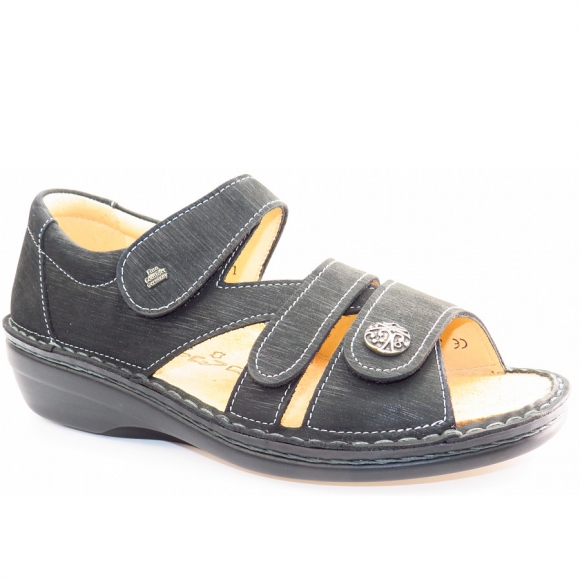 Finn Comfort Sintra-S schwarz Sandale in Schwarz