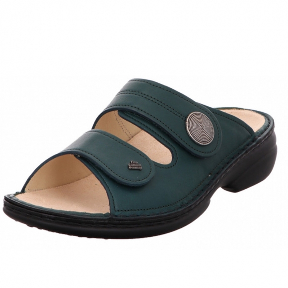 Finn Comfort Pantolette in Smerado